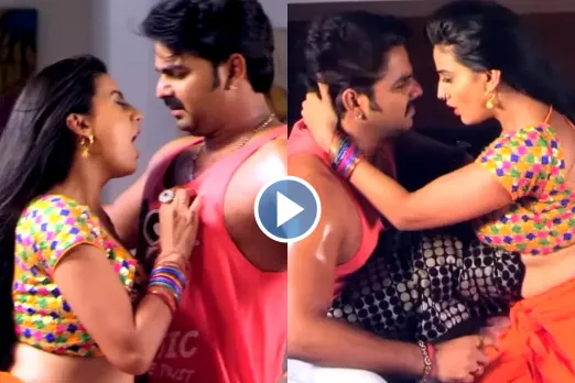 Pawan Singh and Akshara Singh