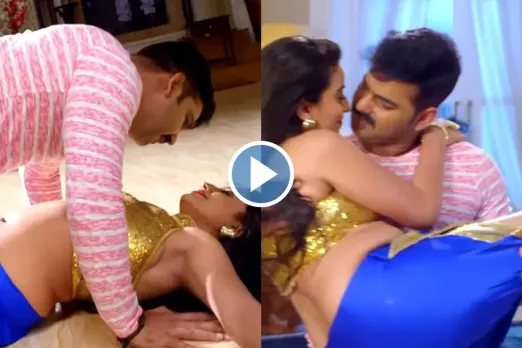 Pawan Singh and Akshara Singh