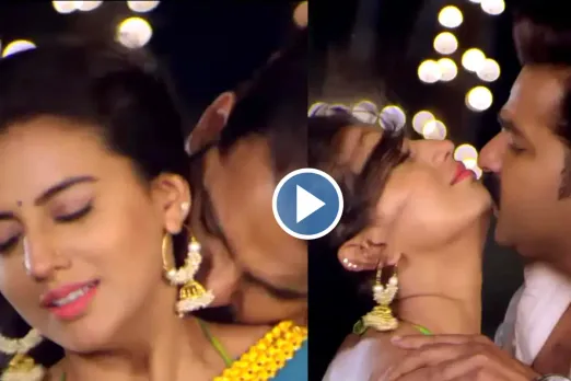 Pawan Singh and Akshara Singh