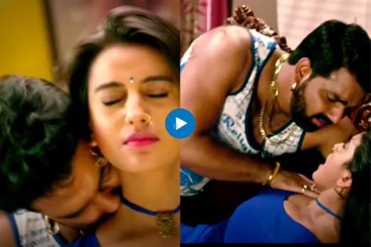 Pawan Singh and Akshara Singh