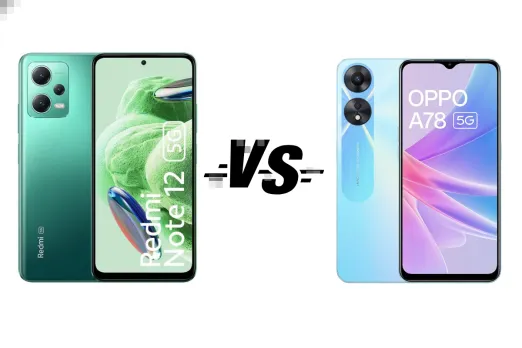 Xiaomi Redmi Note 12 vs OPPO A78 5G