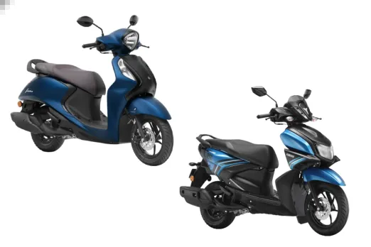 Yamaha Fascino 125 and Yamaha Ray ZR