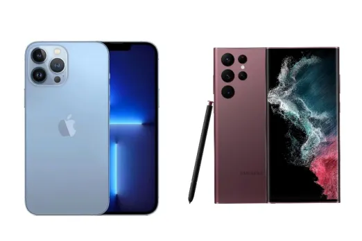 Samsung Galaxy S22 Ultra vs iPhone 13 Pro