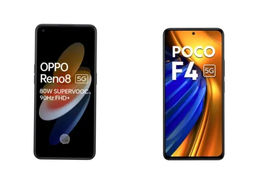 Poco F4 5G vs OPPO Reno8 5G