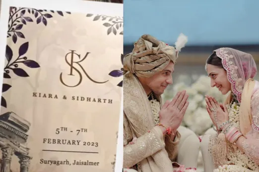 Kiara Advani and Sidharth Malhotra wedding