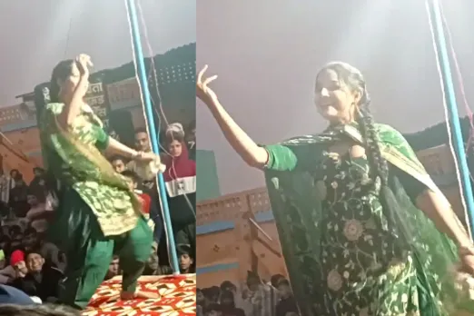Haryanvi dance video