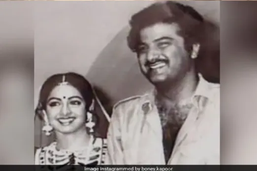 Boney Kapoor and Sridevi
