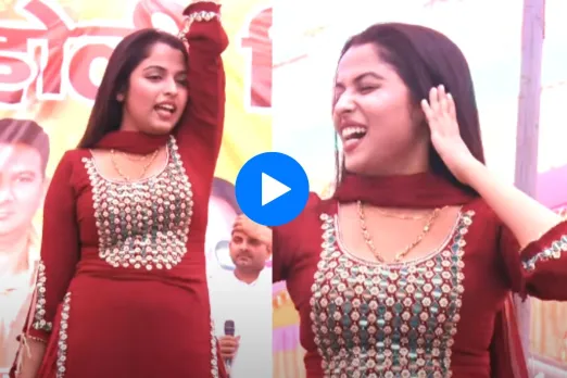 Haryanvi dance video
