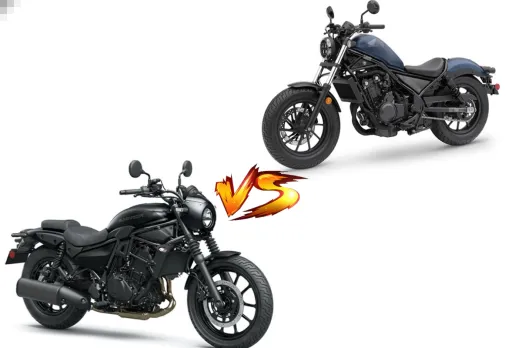 Honda Rebel 500 vs Kawasaki Eliminator 400