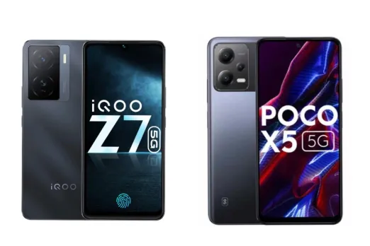 Poco X5 Pro vs iQOO Z7 5G