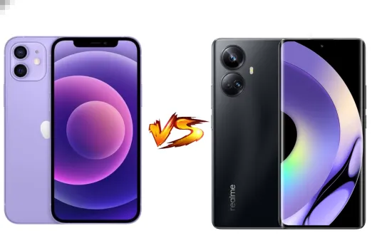 iPhone 12 vs Realme 10 Pro Plus