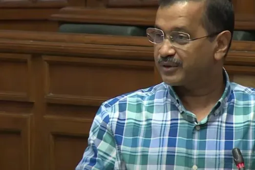CM Kejriwal In Delhi Assembly
