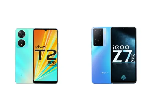 Vivo T2 5G vs iQOO Z7 5G