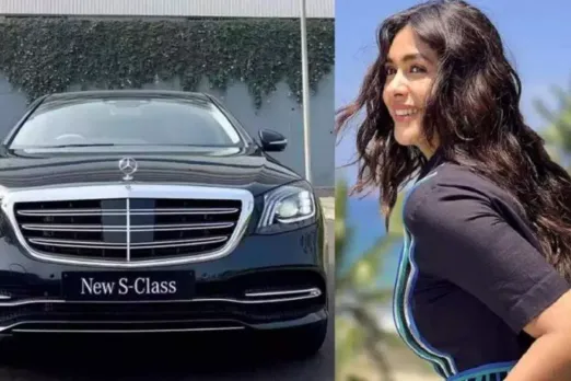 Mrunal Thakur's Mercedes Benz S Class 450D