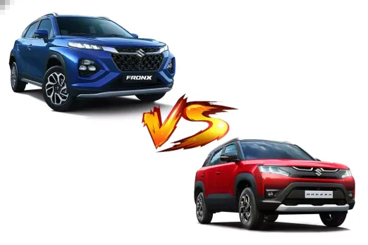 Maruti Suzuki Fronx vs Brezza