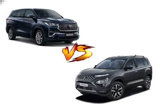 Toyota Innova Hycross vs Tata Safari