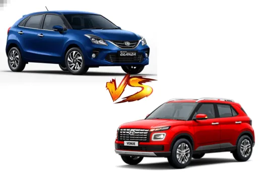 Hyundai Venue vs Toyota Glanza