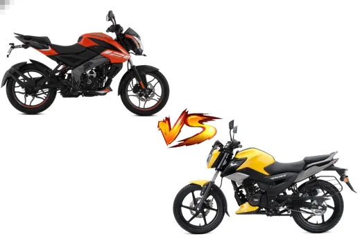 Bajaj Pulsar NS125 vs TVS Raider 125
