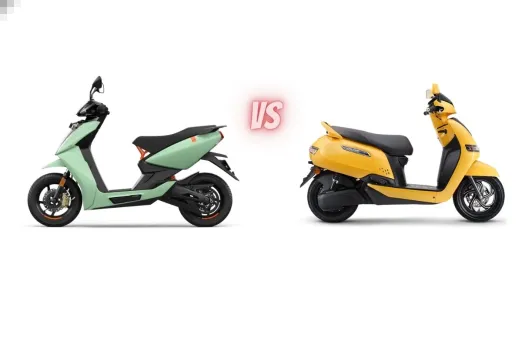 Ather 450x EV Vs TVS iqube EV
