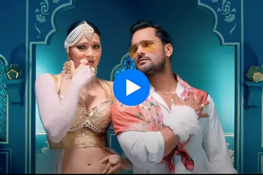 Khesari Lal Yadav and Namrata Malla