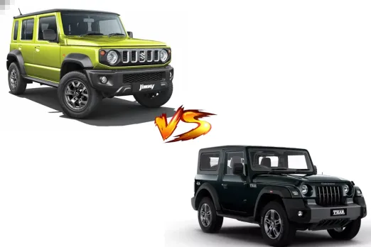 Maruti Suzuki Jimny vs Mahindra Thar