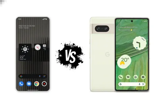 Nothing Phone 3 vs Google Pixel 7A