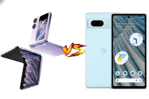 Oppo N2 Flip vs Google Pixel 7A
