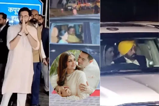 Parineeti Chopra and Raghav Chadha engagement
