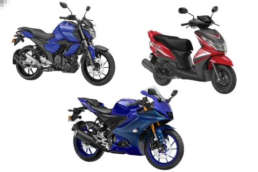 Top 3 bikes from Yamaha