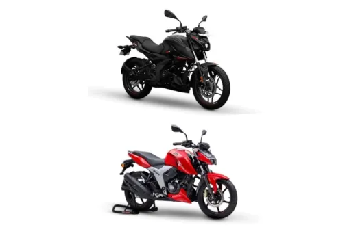 Bajaj Pulsar N160 vs TVS Apache RTR 160 4V