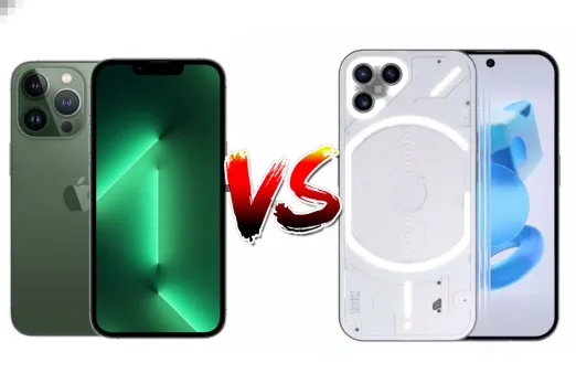 iPhone 13 Pro vs Nothing Phone 2
