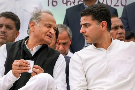 Ashok Gehlot and Sachin Pilot