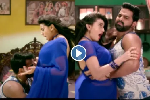 Pawan Singh and Akshara Singh