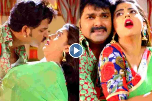 Pawan Singh and Akshara Singh