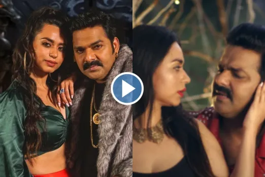 Pawan Singh and Soundarya Sharma