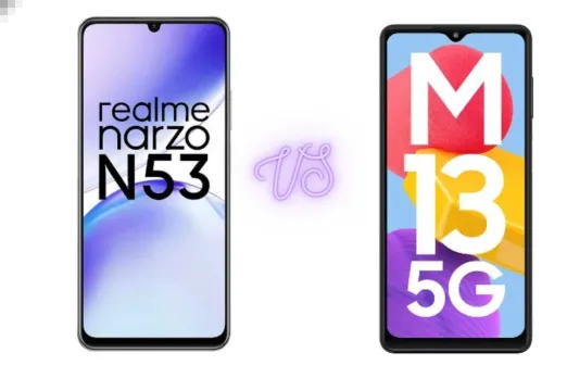 Realme Narzo N53 vs Samsung Galaxy M13