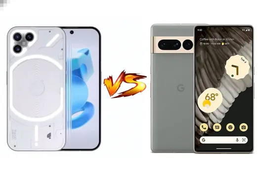 Nothing Phone 2 vs Google Pixel 7