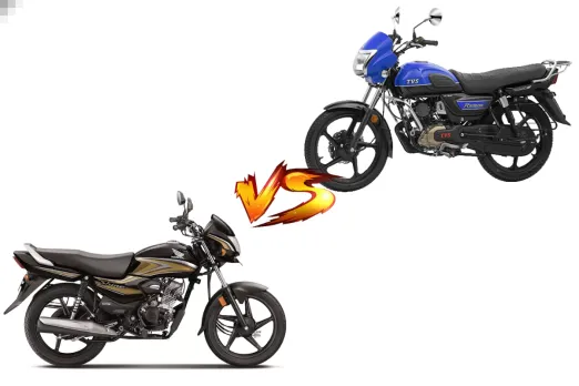 TVS Radeon vs Honda Shine 100