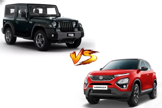 Mahindra Thar vs Tata Harrier