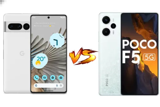Google Pixel 7a vs Poco F5