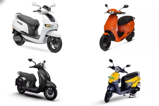 4 EV Scooters in India with top range
