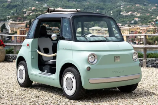 Fiat Topolino Ev car