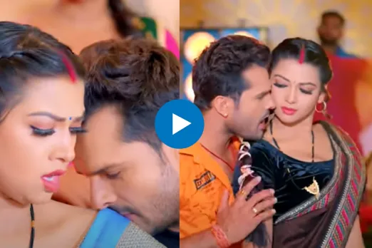 Khesari Lal Yadav and Raksha Gupta