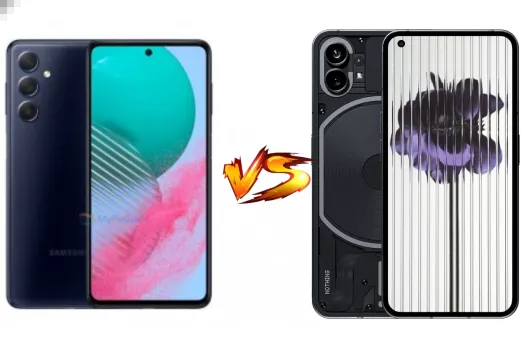 Samsung Galaxy F54 5G vs Nothing Phone 1