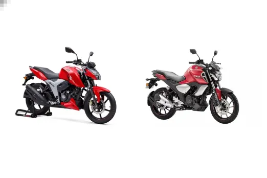 TVS Apache RTR 160 VS Yamaha FZ S FI