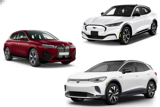 Top 3 EVs