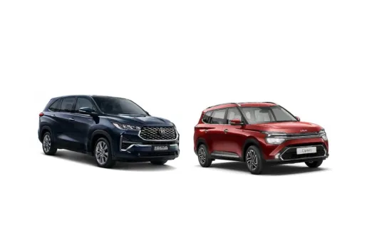 Toyota Innova Hycross vs Kia Carens