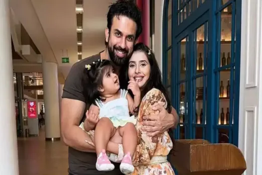 Charu Asopa and Rajeev Sen