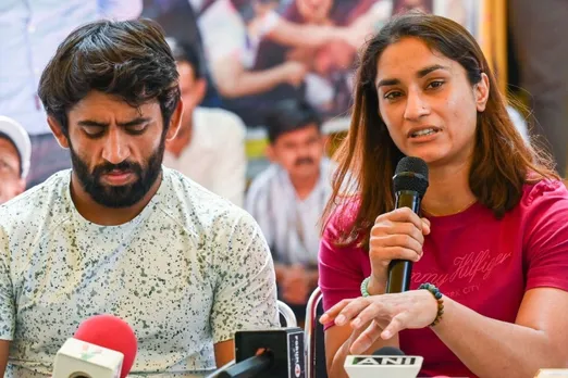 Bajrang Punia and Vignesh Phogat