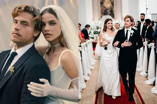 Dylan Sprouse and Barbara Palvin wedding